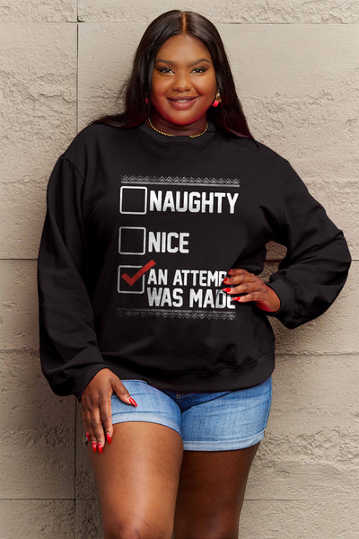 Naughty Or Nice Sweatshirt