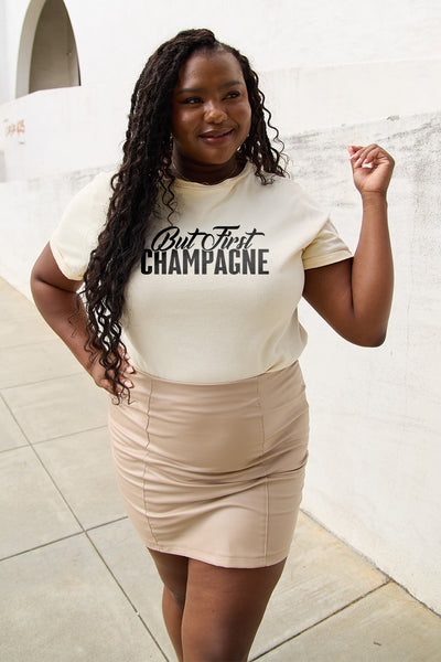 BUT FIRST CHAMPAGNE T-Shirt