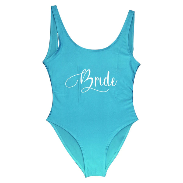 Bride/Bridesmaid Bachelorette Weekend One-Piece Swimsuit