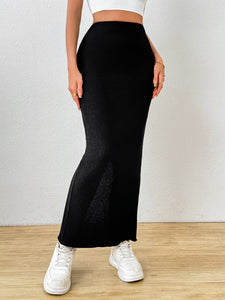 Black Maxi Skirt