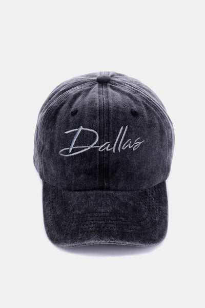 DALLAS Embroidered Baseball Cap