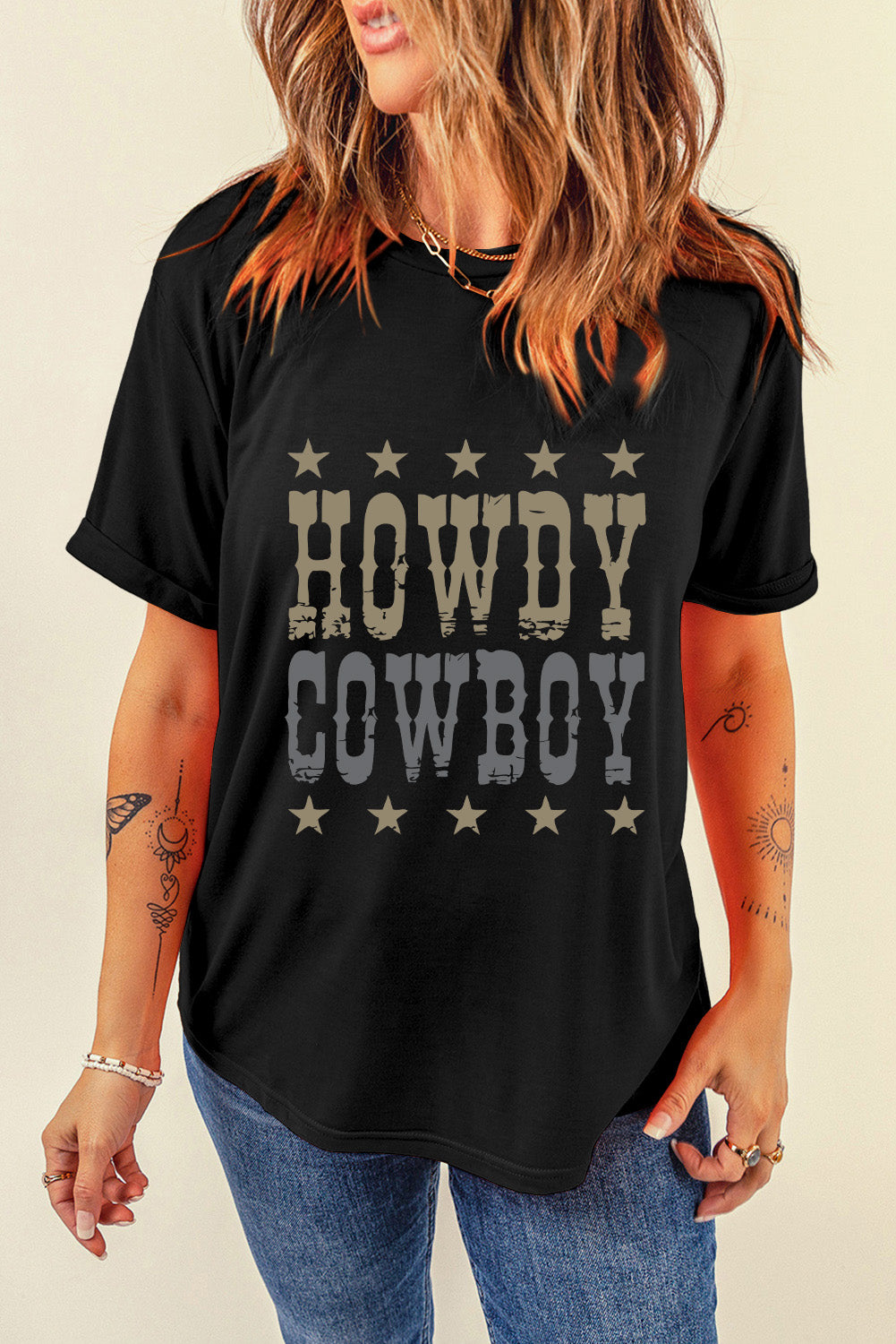 Howdy Cowboy Short Sleeve T-Shirt