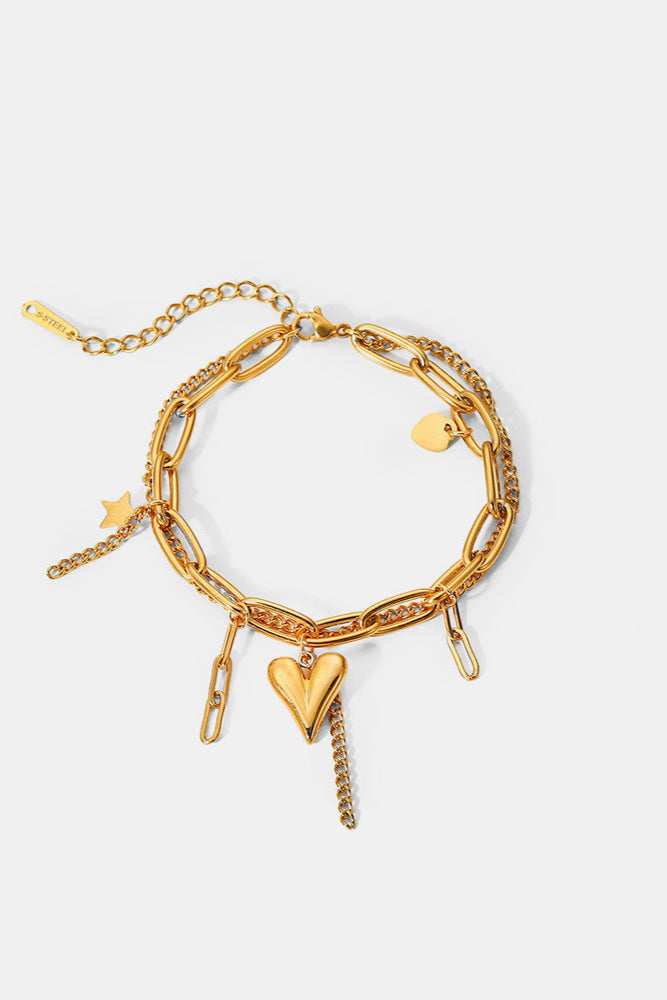 Chained To You Charm Bracelet