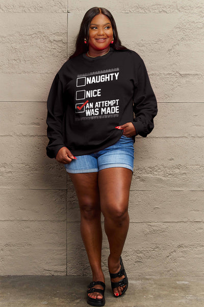 Naughty Or Nice Sweatshirt