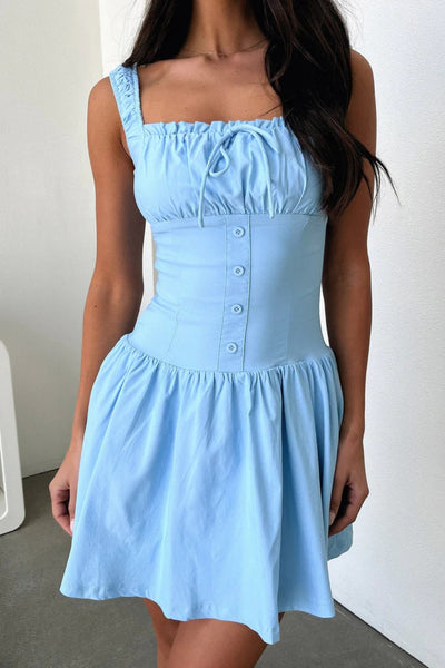 Corset Waist Cami Dress