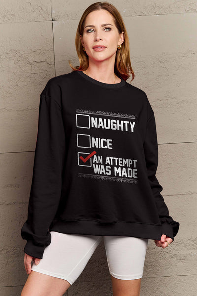 Naughty Or Nice Sweatshirt