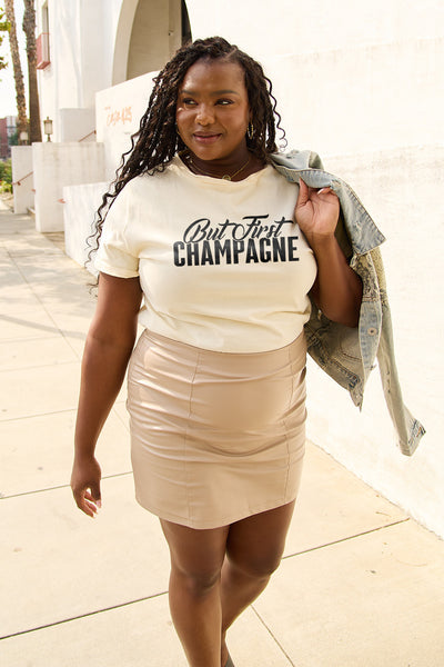 BUT FIRST CHAMPAGNE T-Shirt