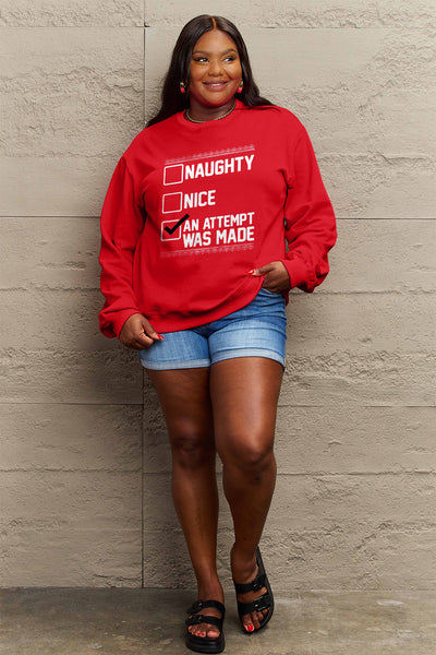 Naughty Or Nice Sweatshirt