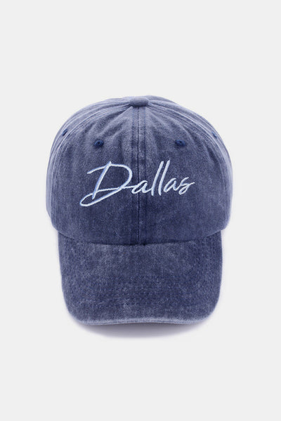 DALLAS Embroidered Baseball Cap