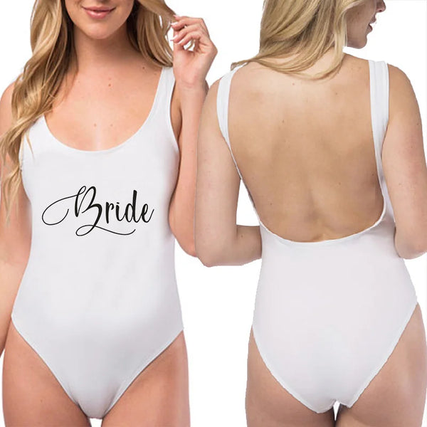 Bride/Bridesmaid Bachelorette Weekend One-Piece Swimsuit