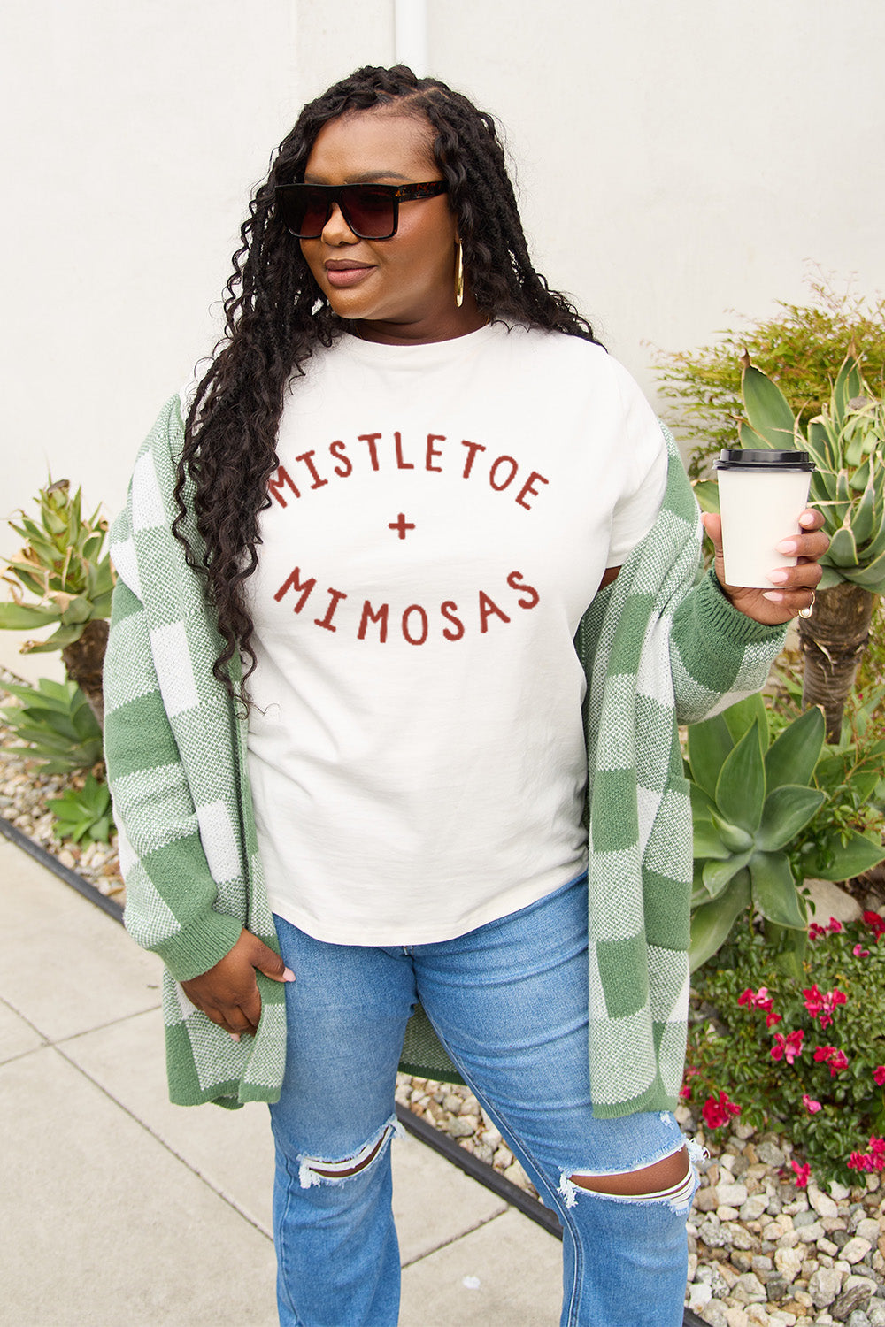 Mistletoe & Mimosas Graphic Tee