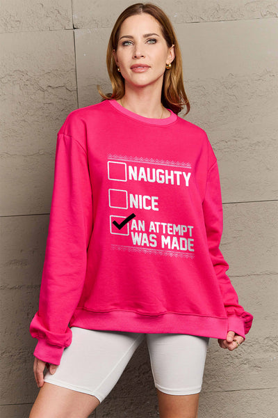 Naughty Or Nice Sweatshirt