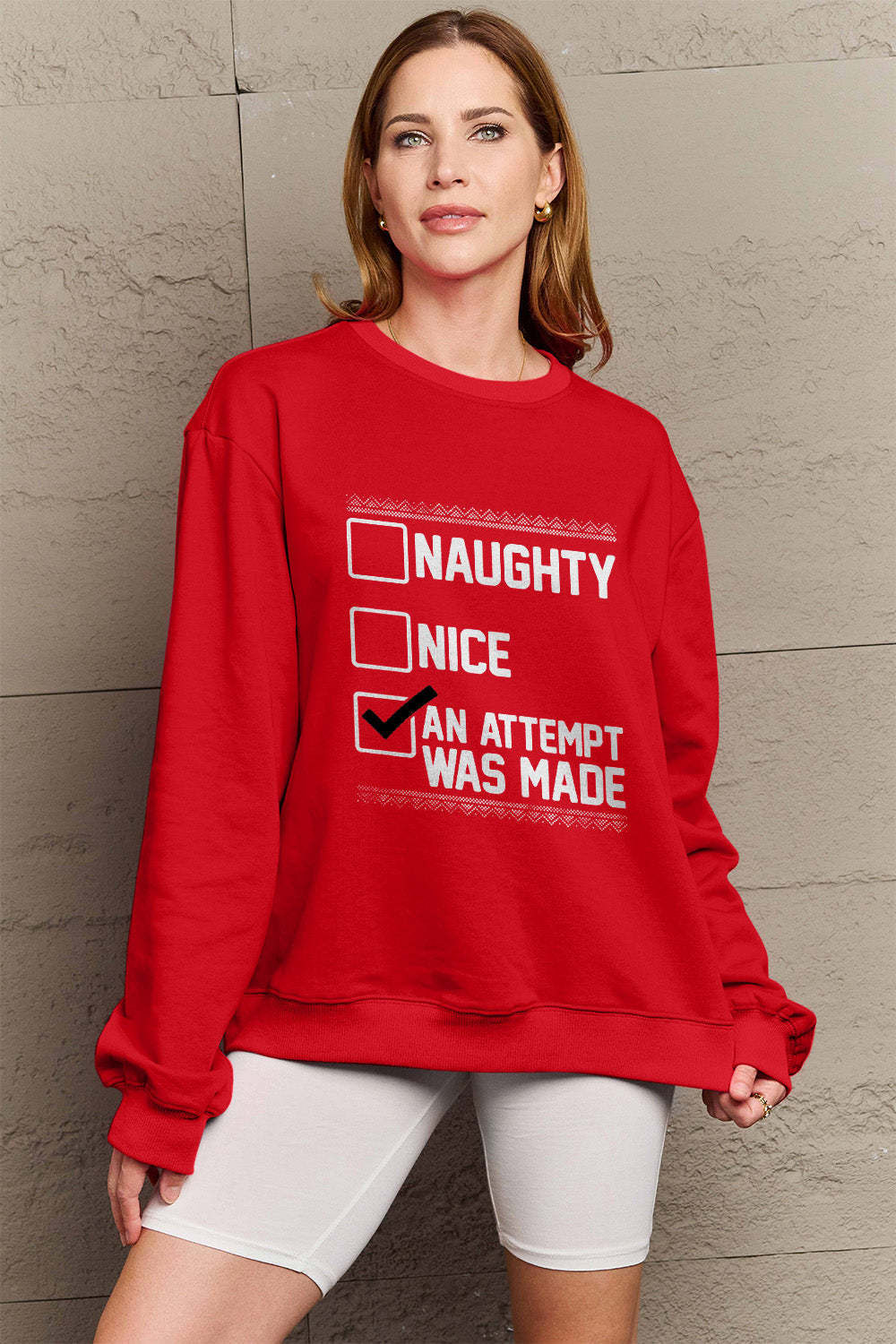 Naughty Or Nice Sweatshirt