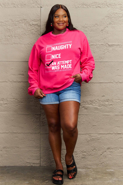 Naughty Or Nice Sweatshirt