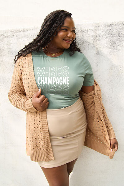 CHAMPAGNE VIBES Graphic Tee