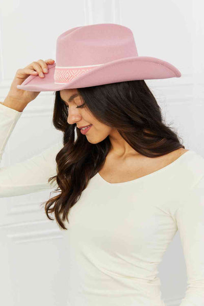 Light Pink Cowboy Hat