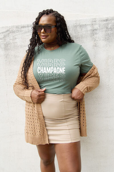 CHAMPAGNE VIBES Graphic Tee